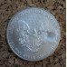 Монета 1 доллар США 2015 "Шагающая свобода". Серебро.